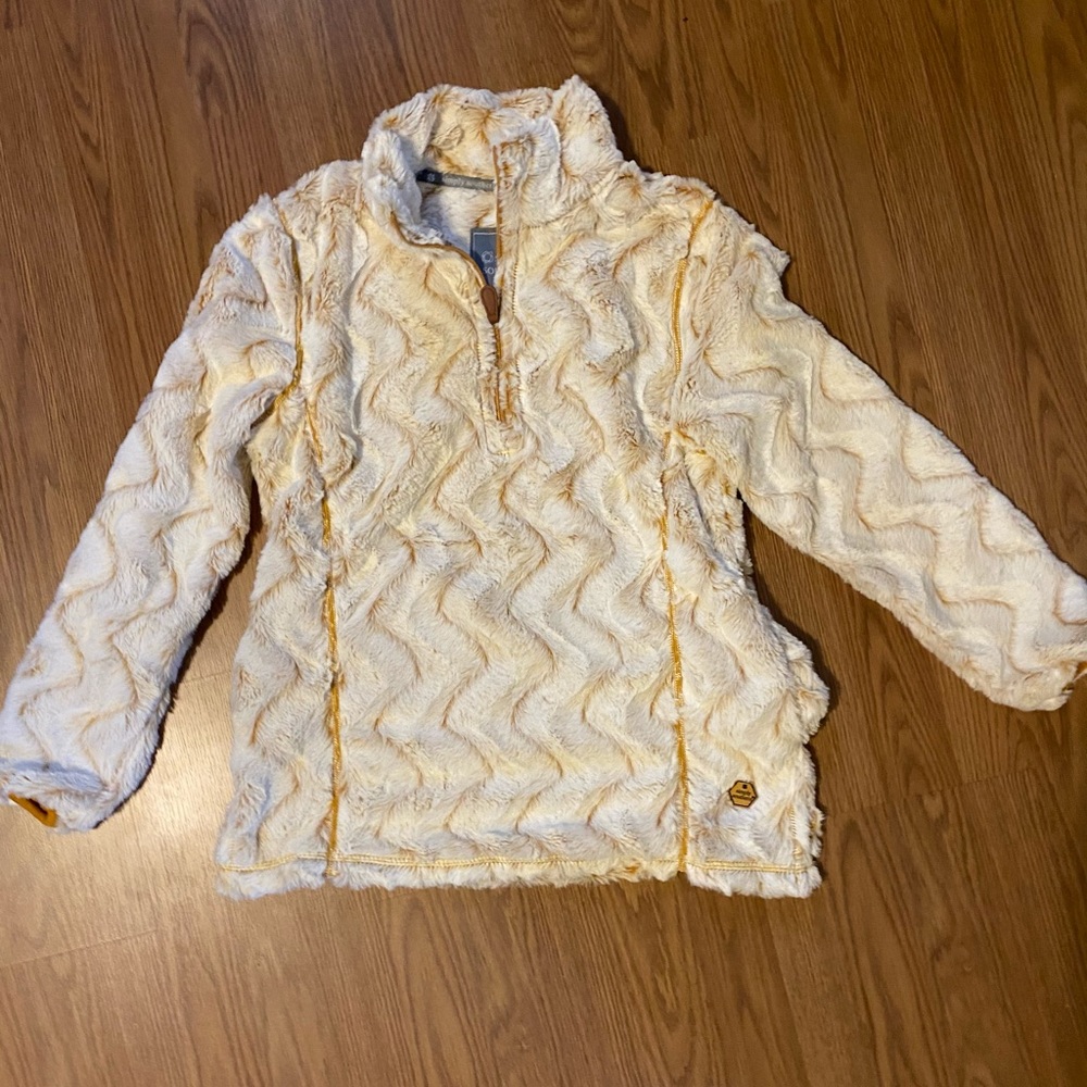 Quarter zip up pullover